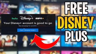 How to get Disney plus for Free!(Link in Discription