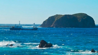 【音量注意】 大時化の海を進む 伊豆諸島開発 ゆり丸 11/3