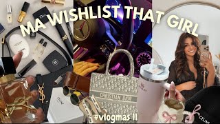 VLOGMAS 11- MA WISHLIST ÉDITION \