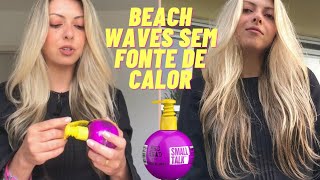 RESENHA SMALL TALK BED HEAD NO CABELO LISO E FINO 🌊 Como fazer Beach waves sem fonte de calor