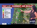 First Alert Saturday morning FOX 12 weather forecast (7/20)