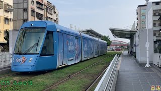 2023/5/19 C15 壽山公園 高雄輕軌(崩壞3rd彩繪)(ALSTOM Citadis 305列車) 往愛河之心方向 出站