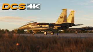 F-15E Strike Eagle Action Pure Sound | Maximum Graphics 4K 60FPS DCS World