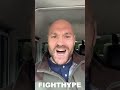 tyson fury retires from boxing “it’s been a blast”