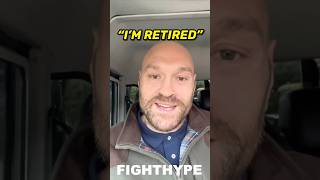 Tyson Fury RETIRES from boxing: “IT’S BEEN A BLAST”