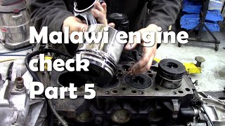 Malawi 110 stripping the engine to find out what is wrong.  Part 5