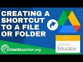 Locating a File in Shared with Me and Adding a Shortcut to Drive