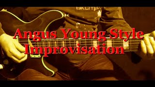 Angus Young Style Improvisation