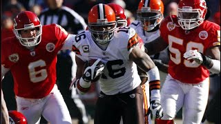 Josh Cribbs Returns 2 Kickoffs for Touchdowns vs the Chiefs (Week 16, 2009)