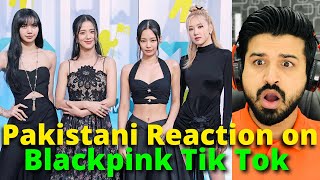 Pakistani React on Blackpink TikTok Edits Compilation | Reaction Vlogger