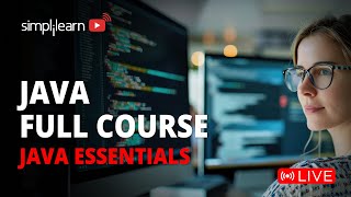 🔥Java Full Course 2024 | 🔴LIVE | Java Essentials | Core Java Tutorial For Beginners | Simplilearn