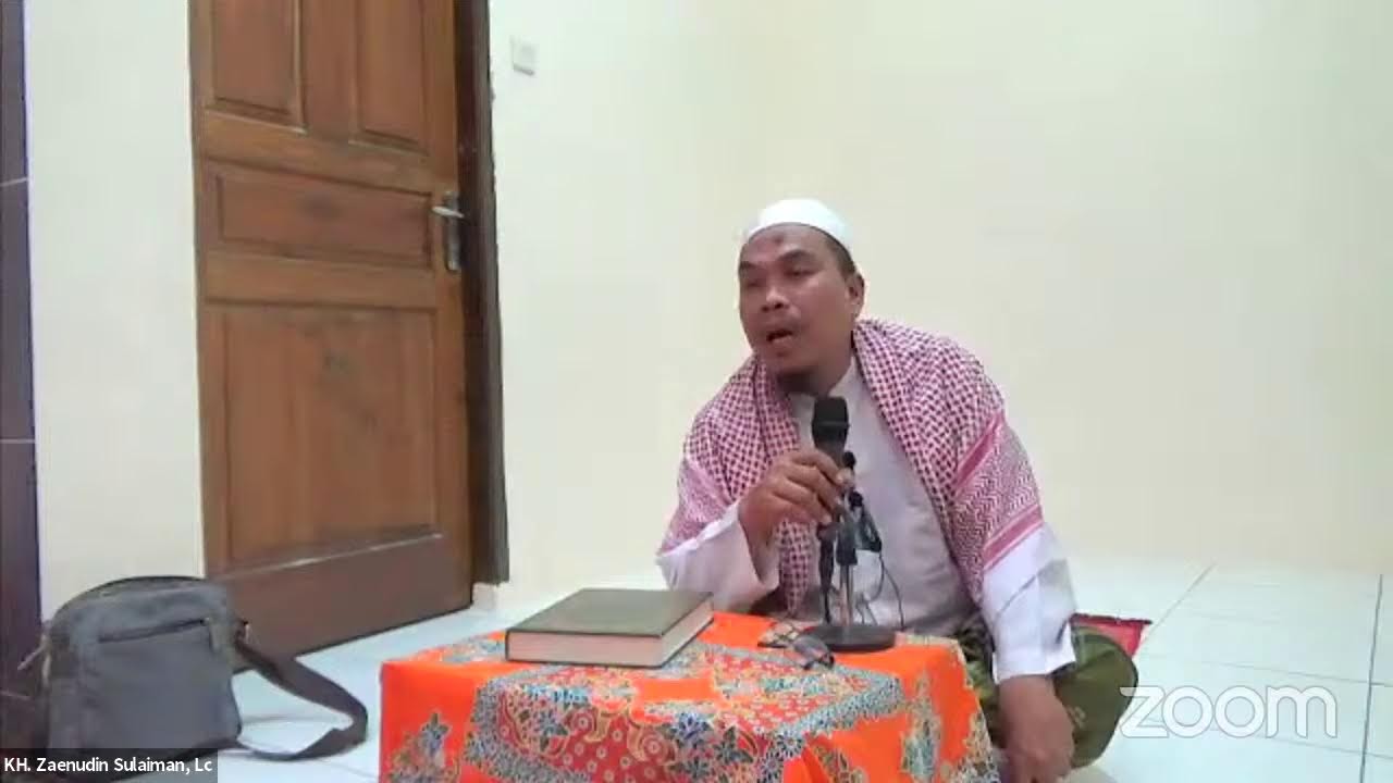 Kajian Kitab Bulughul Maram " Fiqih Taharah" - KH. Zaenudin Sulaiman ...