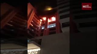 Mumbai : विलेपार्ले येथील लाभ श्री व्हिला इमारतीला आग, अग्निशमन दलाकडूनआगीवर नियंत्रण