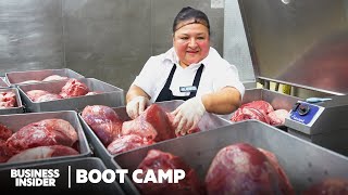 How The Military’s Largest Cafeteria Feeds 4,500 Soldiers In 90 Minutes | Boot Camp