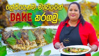 ලේසියෙන්ම මාලුවෙක් Bake කරගමු | Easy Fish Baking Recipe | Fish Baking Recipe