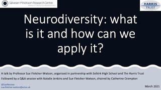 Neurodiversity: what is it and how can we apply it?