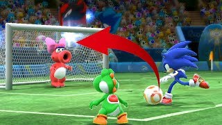 Mario & Sonic at the Rio 2016 Olympic Games Football Jet, Sonic, Shadow and Silver