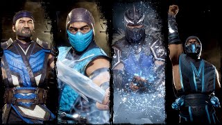 Sub-Zero - Intros & Victories - All Main Color Skins - Mortal Kombat 11