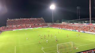 大宮アルディージャ vs 横浜FC  後半アディショナルタイム