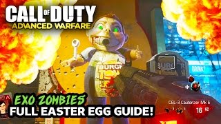 Call of Duty: Advanced Warfare INFECTION DLC Exo Zombies Easter Egg Tutorial Gameplay Walkthrough!!!