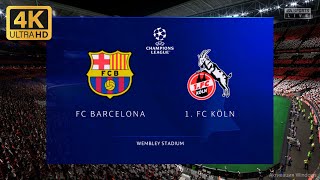 FIFA 23 - FC BARCELONA VS 1. FC KOLN - UEFA CHAMPIONS LEAGUE FINAL