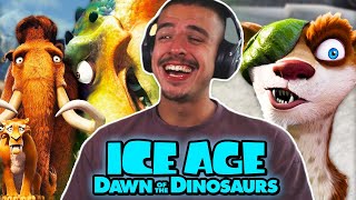 FIRST TIME WATCHING *Ice age: Dawn of the Dinosaurs*