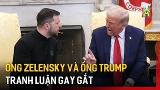 [FULL Tiếng Việt] Màn tranh cãi cực gắt giữa ông Zelensky và ông Trump | Phần 1