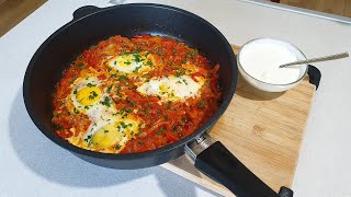 Eggs with vegetables in Turkish style / Oua cu legume in stil turcesc (Menemen)