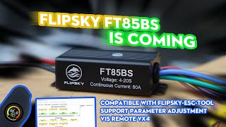 Flipsky FT85BS ESC 84V 250A With Alu. Case Compatible With Flipsky_esc_tool Is Coming.