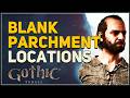 Blank Parchment Location Gothic 1 Remake
