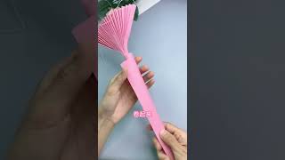 Summer is here, let’s make a fairy stick fan that can be opened with your children. It’s so beautif