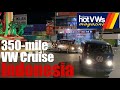 Hot VWs Magazine: Indonesia VW 350-mile Cruise driving wrong side of the road!