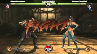 ATL FinalRoundBats 5/6 Mortal Kombat 9 ShinBlanka vs BeerGuyEd