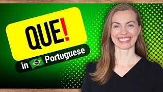 How to Use QUE as a Relative Pronoun in Brazilian Portuguese