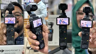 অবশেষে ছোট ওস্তাদকে পাইলাম 😂 DJI Osmo Pocket 3 Creator Combo - Best for any Vlogger 👍 Camera World