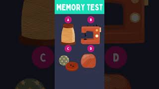 ⏱️Quick MEMORY TEST | Train your brain #32 #shorts