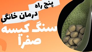 راه کار های موثر درمان خانگی سنگ کیسه صفرا : راهی برای کاهش درد و از بین بردن سنگ ها