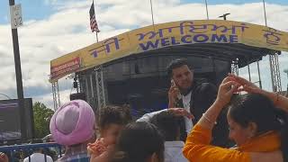 Indian Street Fair Vaisakhi Mela Singing \u0026 Bruce Blakeman Appearance