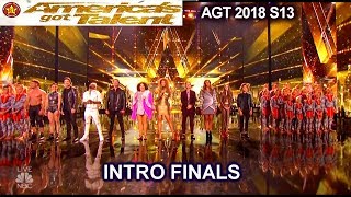 INTRO & Recaps FINALE America's Got Talent 2018 | AGT Season 13 Finals