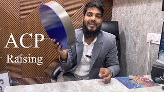 how to make ACP raising 3D letter | सबसे मजबूत 3d लेटर #maazranchi @completeart