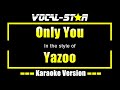 Only You Karaoke | Yazoo Karaoke Version