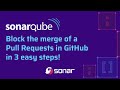 GitHub: Block the Merge of a Pull Requests