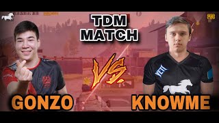 KNOWME vs GONZO | 1v1 TDM MATCH🔥 | TEAM KONINA POWER | PUBGMOBILE ARABIA | BGMI