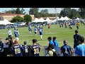 rams training camp 2017 wrs vs dbs drill