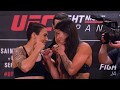 UFC Fight Night 117 full weigh in face offs