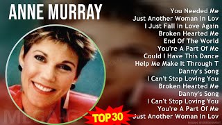 A n n e M u r r a y 2024 MIX Greatest Hits ~ 1960s music, Country-Pop, Adult, Soft Rock, Country...