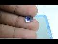 4.01ct certified unheated high lusted ceylon blue sapphire