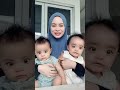 comel sungguh ayla dan ayden.. anak bella dan alieff irfan.