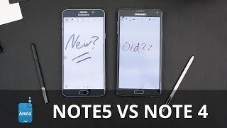 Samsung Galaxy Note 5 vs Samsung Galaxy Note 4