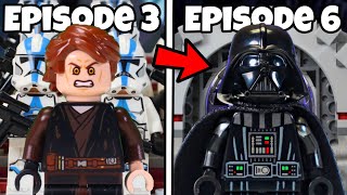 I Made EVERY Star Wars Movie in LEGO...